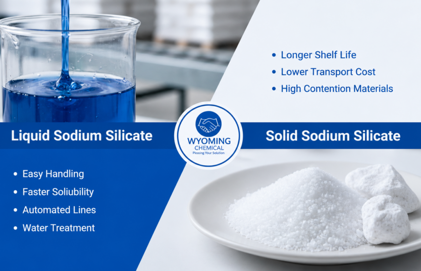 Liquid vs Solid Sodium Silicate: Which One Is Right for Your Industry?